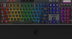 KEYBOARD GAMING BLACK US/STRIKE PRO W SILENT US MSI