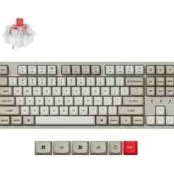 KEYCHRON C1 Pro 8K QMK Wired Custom Mechanical Super Red Switch C1PX-M1