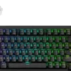 Keychron J2 Wireless KJ2-H1 - US Layout - Hot-Swappable Super Red - Black Czarna Mechaninė Belaidė Żądzeń Klawiatura