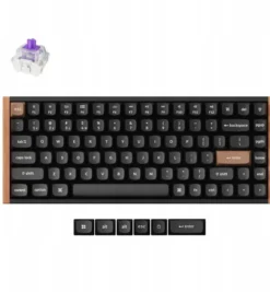 Keychron K8 HE Wireless K8H-F1 - US Layout - Gateron Magnetic Nebula - Carbon Black Czarny