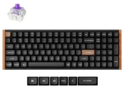 Keychron K4H-F1 klawiatura Gaming USB + RF Wireless + Bluetooth QWERTY Czarny