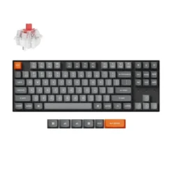 Keychron K8 Max USB + RF Wireless + Bluetooth Czarny K8M-H1