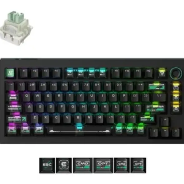 KEYCHRON Lemokey L5 HE Magnetic Switch Custom Gaming Cyber