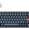 Keychron V2M-D3 klawiatura Uniwersalne USB + RF Wireless + Bluetooth QWERTY Angielski Czarny, Carbon