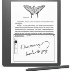 Kindle Scribe 16GB z rysikiem basic + oryginalne etui skórzane Czarne + 1100 ebooków GRATIS!