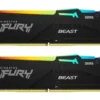 Kingston FURY Beast RGB DDR5 32GB 2 x 16GB 6000 CL30 Czarny