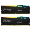 kingston Pamięć DDR5 Fury Beast Bla RGB 32GB2*16GB/6000 CL36 KF560C36BBE2AK2-32