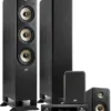 Kino domowe Denon AVC-X3800H + Polk Audio ES60/ES15/ES35C — Kino domowe 5.0 z Dolby Atmos, Kolor: Biały