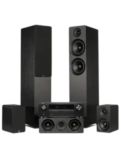 Kino domowe Denon AVR-S770H + Wilson Scenix 5.0 — Zestaw kina domowego z Dolby Atmos i HEOS, Zawartość zestawu: 19845-defaultCombination