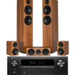 Kino domowe DENON AVR-X1800H + WILSON Scenix 5.0 Orzechowy