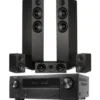 Kino domowe DENON Kino domowe AVR-X580BT + WILSON Scenix 5.0 Czarny