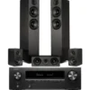Kino domowe DENON Kino domowe AVR-X1800H + WILSON Scenix 5.0 Czarny