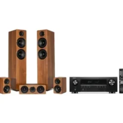 Kino domowe Denon Zestaw kina domowego  AVR-S670H + WILSON Scenix 5.0 Orzech