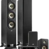 Kino domowe Denon Zestaw kina domowego 5.0:  AVR-X1800H + Polk Audio ES60/ES15/ES35C, Kolor: Biały