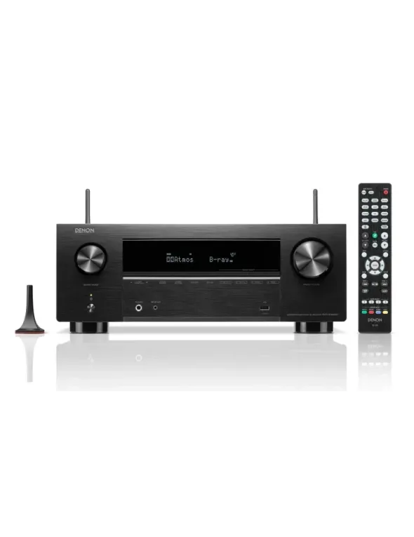 Kino domowe Denon Zestaw kina domowego 5.0: AVR-X2800H + Wilson EL-8/4/VOCAL EL, Kolor: Biały