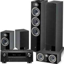 Kino domowe Kino domowe: Denon AVC-X3800H + Focal THEVA N3D/N1/CENTER, Kolor: Dark Wood