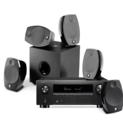 Kino domowe Kino domowe: Denon AVR-X2800H + Focal Sib Evo, Kolor: Czarny