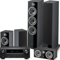Kino domowe Kino domowe: Denon AVR-X2800H + Focal THEVA N2/N1/CENTER, Kolor: Dark Wood