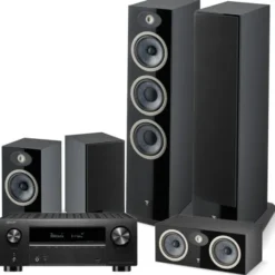 Kino domowe Kino domowe: Denon AVR-X2800H + Focal THEVA N2/N1/CENTER, Kolor: Light Wood