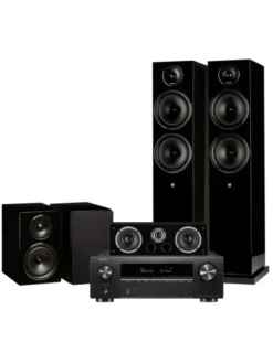 Kino domowe Kino domowe: Denon AVR-X1800H + Wilson EXCLUSIVE 8/4/VOCAL EL, Kolor: Czarny