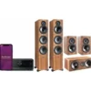 Kino domowe Kino domowe YAMAHA RX-V4A + INDIANA LINE Tesi 661 + 761 + 241 Orzech