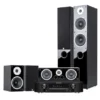 Kino domowe Marantz Zestaw  NR1510 + Wilson Raptor 7/1/Vocal — 5.0 kino domowe z Bluetooth, Kolor: Silver-Gold