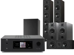 Kino domowe NAD T 778 (czarny) + Diva 6 + 3 + 7 (czarny) + BASSO 880 (czarny)