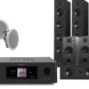 Kino domowe NAD T 778 (czarny) + Diva 6 + 3 + 7 (czarny) + RD 280 (biały)