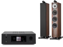 Kino domowe NAD T 778 (czarny) + 702 S3 (mokka)