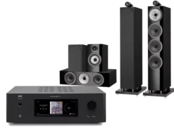 Kino domowe NAD T 778 (czarny) + 702 S3 + 707 S3 + HTM71 S3 (czarny)