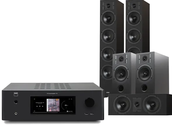 Kino domowe NAD T 778 + Diva 6 + 3 + 7
