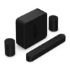 Kino domowe Sonos Beam (Gen 2) + Sub 4 + 2x Era 100 Czarny