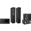 Kino domowe Yamaha MusicCast RX-V4A Czarny, Indiana Line Tesi 5.0 561/761/241 Ciemny dąb