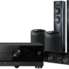 Kino domowe Yamaha RX-A6A (czarny) + Carina FS247 (czarny) + CC 241 (czarny) + MusicCast 20 (czarny)