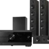 Kino domowe Yamaha RX-A2A (czarny) + Diva 6 + 7 + BASSO 880 (czarny)