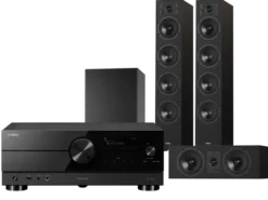 Kino domowe Yamaha RX-A2A (czarny) + Diva 6 + 7 + BASSO 880 (czarny)