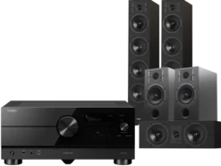 Kino domowe Yamaha RX-A6A (czarny) + Diva 6 + 3 + 7 (czarny)