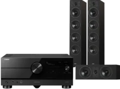 Kino domowe Yamaha RX-A8A (czarny) + Diva 6 + 7 (czarny)