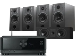 Kino domowe Yamaha RX-A4A (czarny) + Diva 3 + 3 + 7 (czarny)