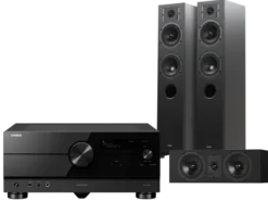Kino domowe Yamaha RX-A8A (czarny) + Diva 5 (czarny) + Diva 7 (czarny)