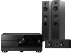 Kino domowe Yamaha RX-A6A (czarny)+ Diva 5 (czarny) + Diva 7 (czarny)