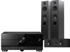 Kino domowe Yamaha RX-A4A (czarny)+ Diva 5 (czarny) + Diva 7 (czarny)
