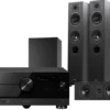 Kino domowe Yamaha RX-A8A (czarny) + Diva 5 (czarny) + Diva 7 (czarny) + Basso 880 (czarny)