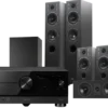 Kino domowe Yamaha RX-A6A (czarny) + Diva 5 (czarny) +Diva 3 (czarny) + Diva 7 (czarny) + Basso 880 (czarny)