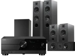 Kino domowe Yamaha RX-A2A (czarny) + Diva 5 (czarny) +Diva 3 (czarny) + Diva 7 (czarny) + Basso 880 (czarny)