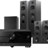 Kino domowe Yamaha RX-A4A (czarny) + Diva 5 (czarny) +Diva 3 (czarny) + Diva 7 (czarny) + Basso 880 (czarny)