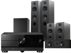 Kino domowe Yamaha RX-A4A (czarny) + Diva 5 (czarny) +Diva 3 (czarny) + Diva 7 (czarny) + Basso 880 (czarny)