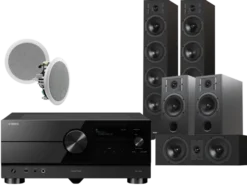 Kino domowe Yamaha RX-A4A (czarny) + Diva 6 + 3 + 7 (czarny) + RD 260