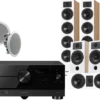 Kino domowe Yamaha RX-A4A (czarny) + Diva 6 + 3 + 7 (dąb) + RD 260