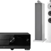 Kino domowe Yamaha RX-A4A (czarny) + 703 S3 (biały)